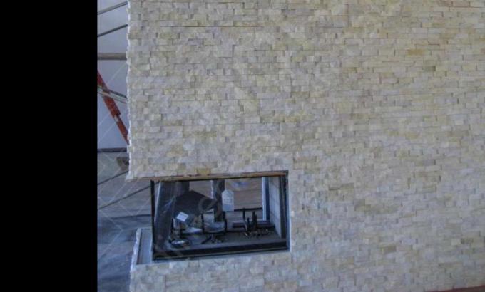 Natural Stacked Stone Veneer Example